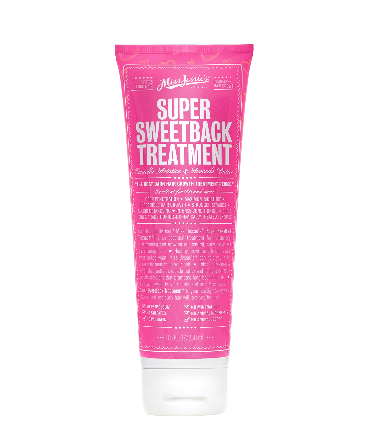 Super sweetback treatment Miss Jessie's product