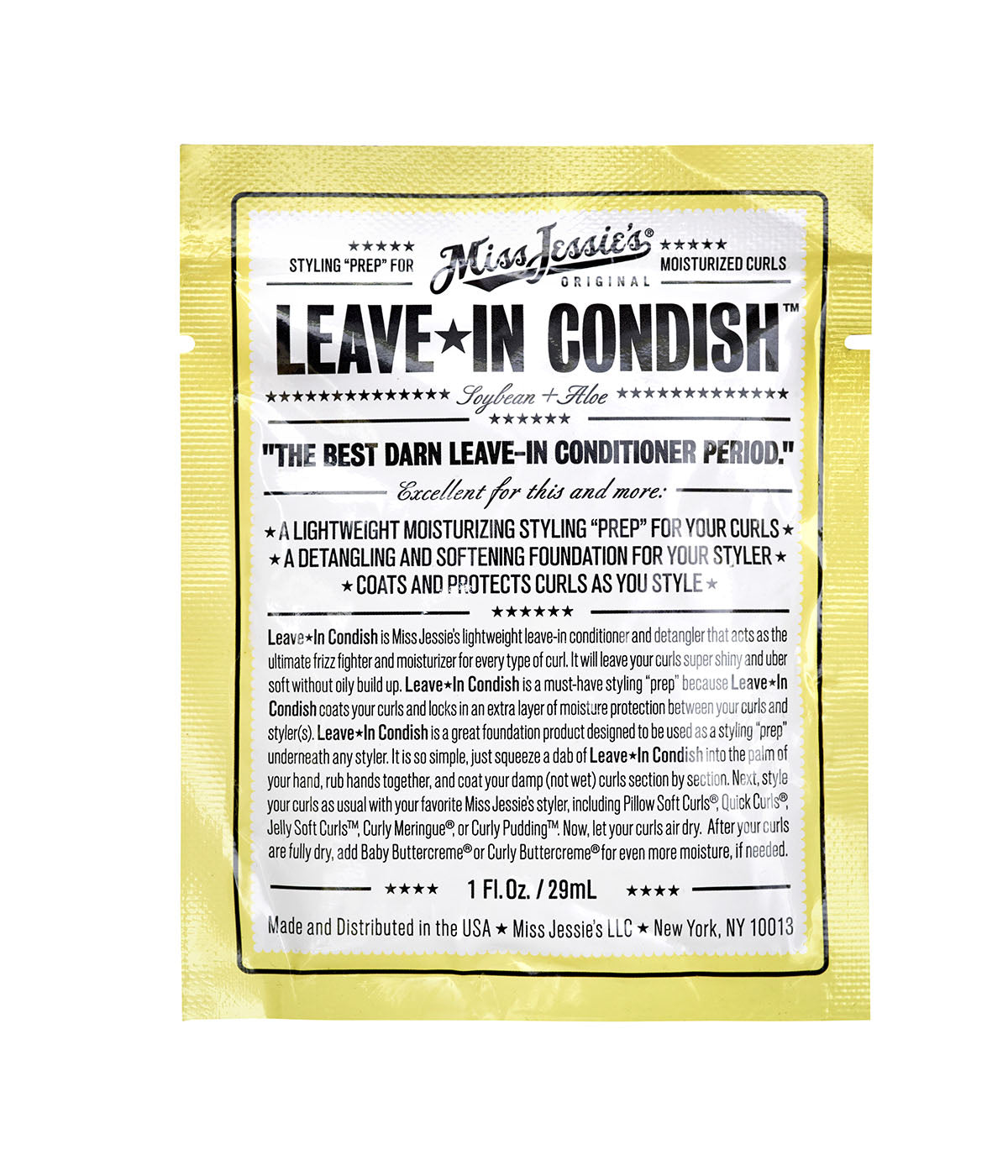 Leave In Condish - Lightweight leave In Conditioner