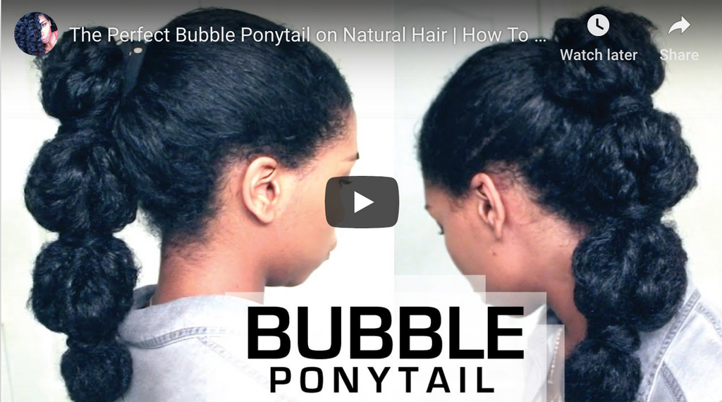DIY: Bubble PonyTails
