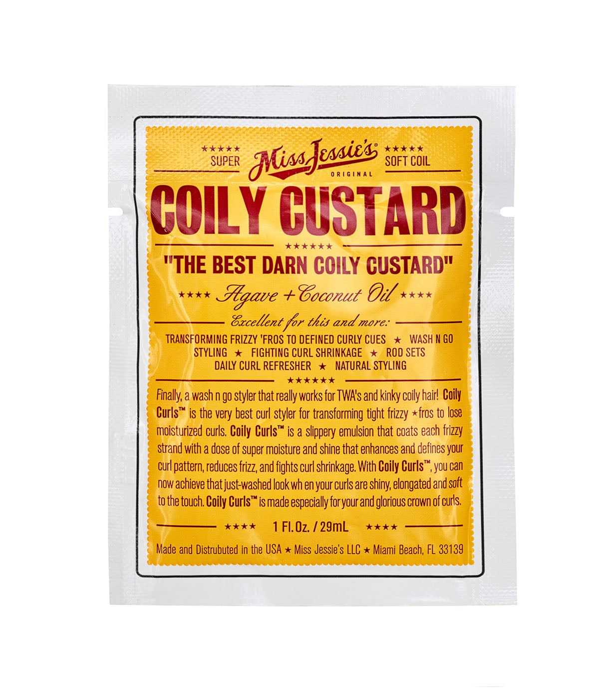 Coily Custard - Curl Refresher